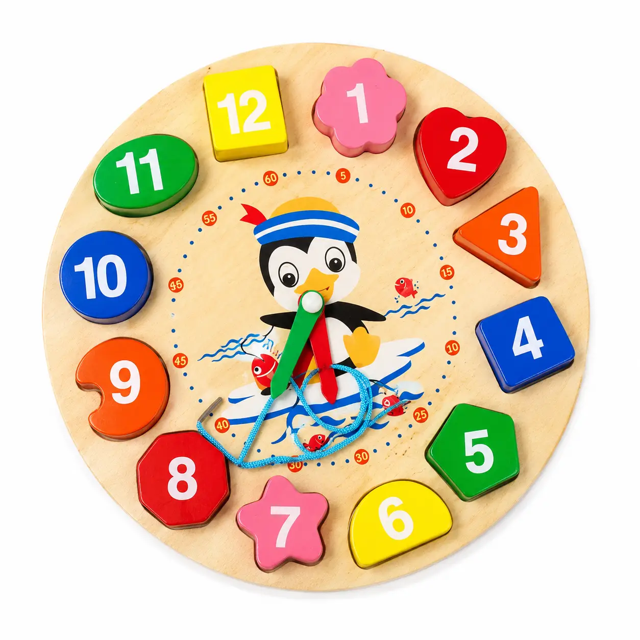 3D Number Learning Clock